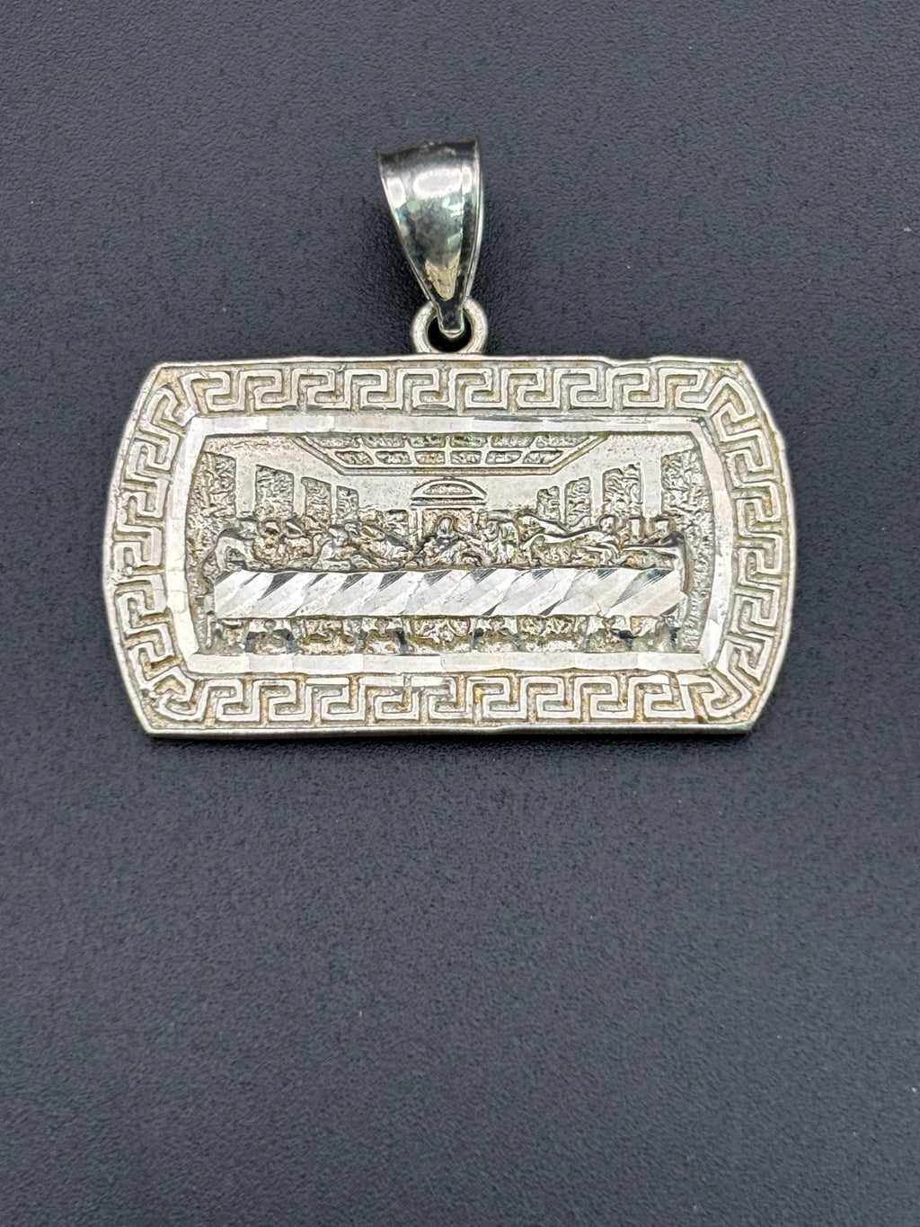 925 Silver Last Supper Pendant