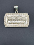 925 Silver Last Supper Pendant