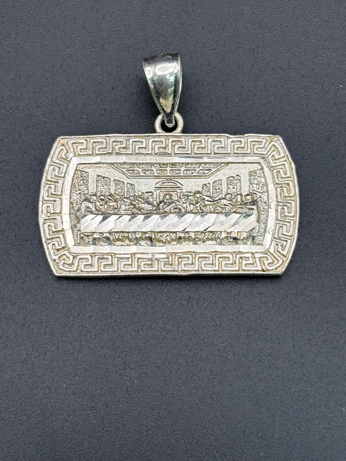 925 Silver Last Supper Pendant