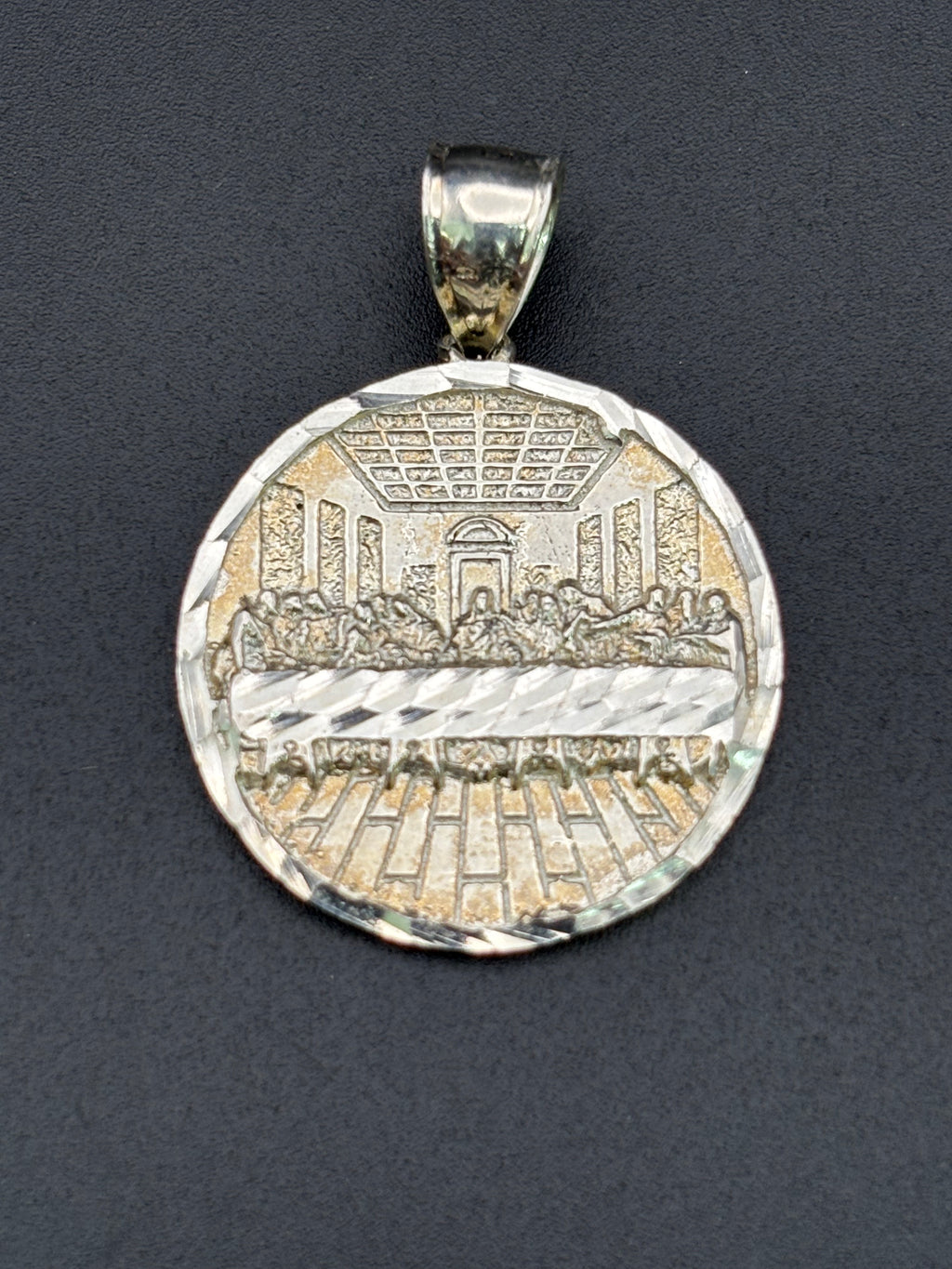 925 Silver Last Supper Pendant