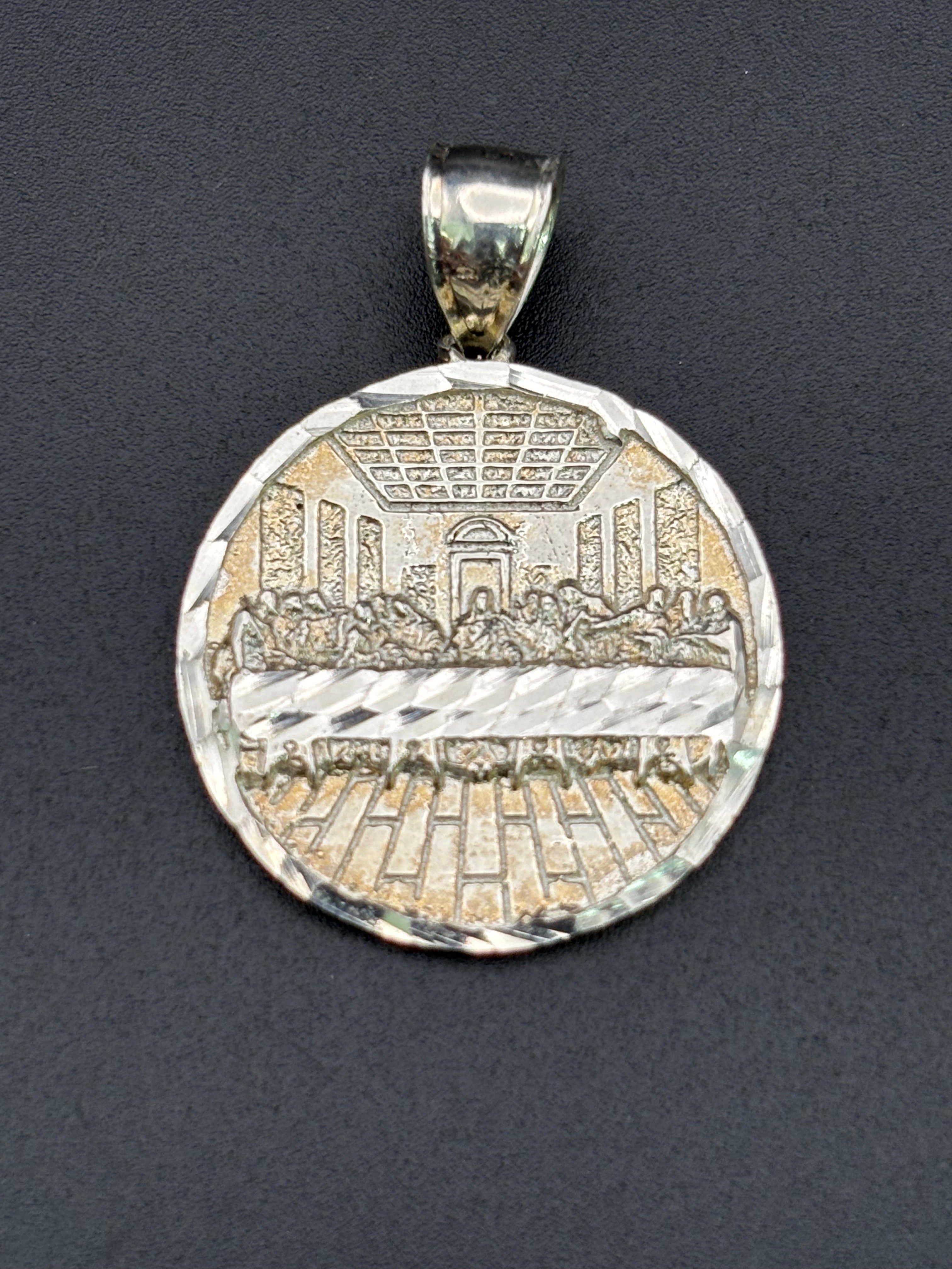 925 Silver Last Supper Pendant