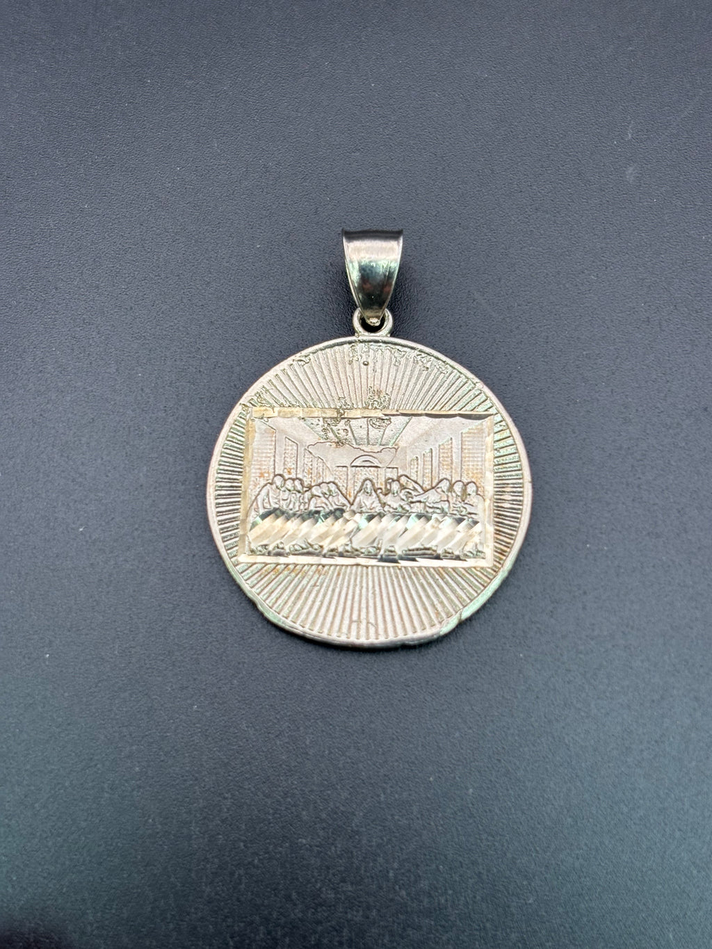 925 Silver Last Supper Pendant