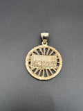 925 Silver Last Supper Pendant