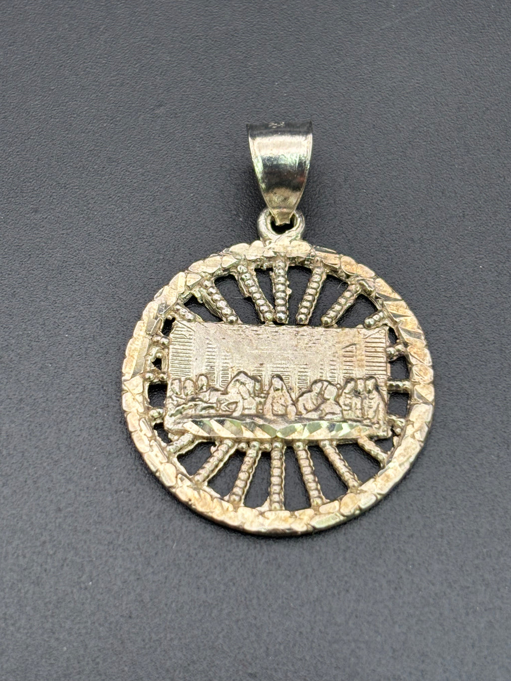 925 Silver Last Supper Pendant