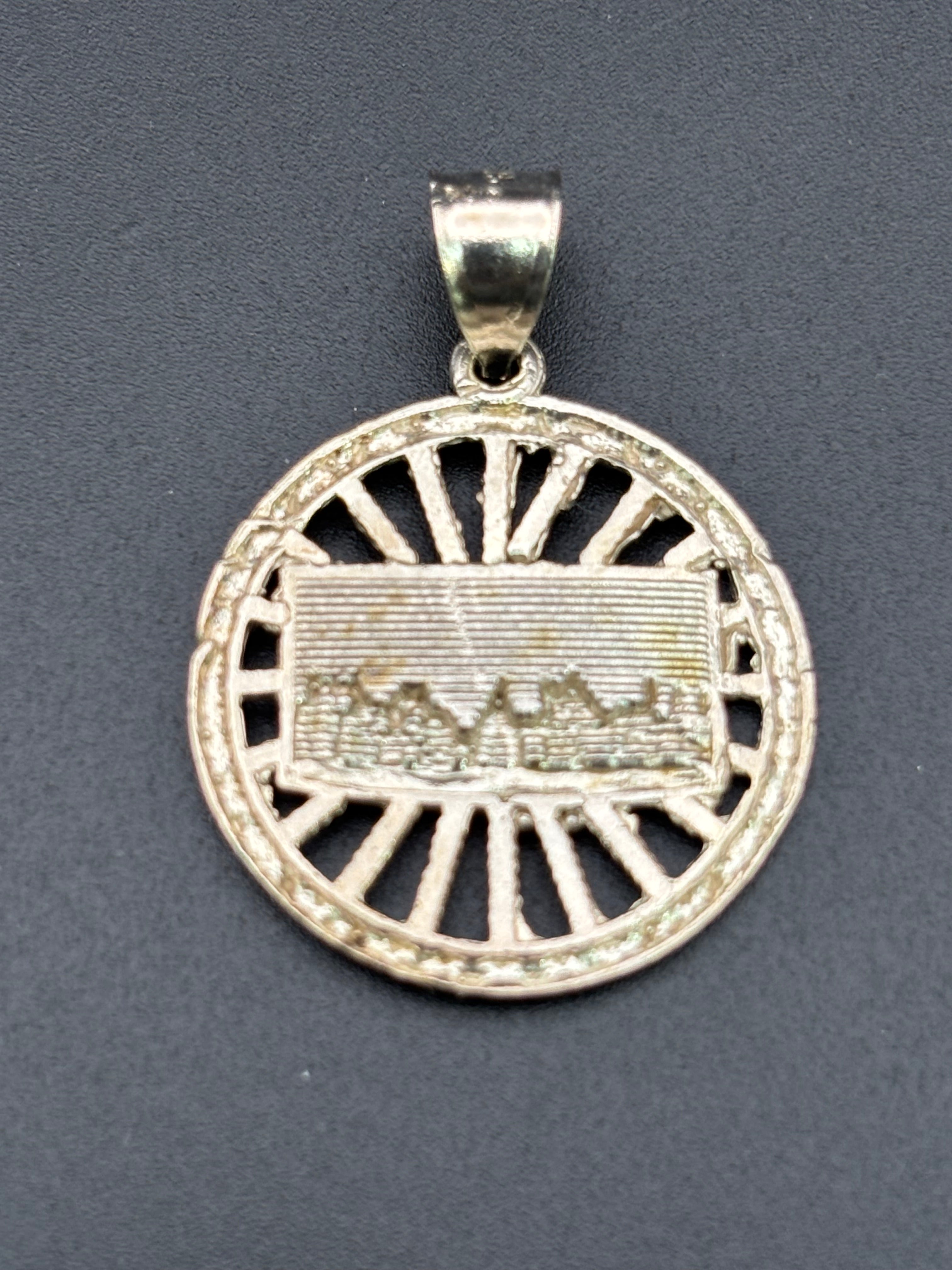 925 Silver Last Supper Pendant