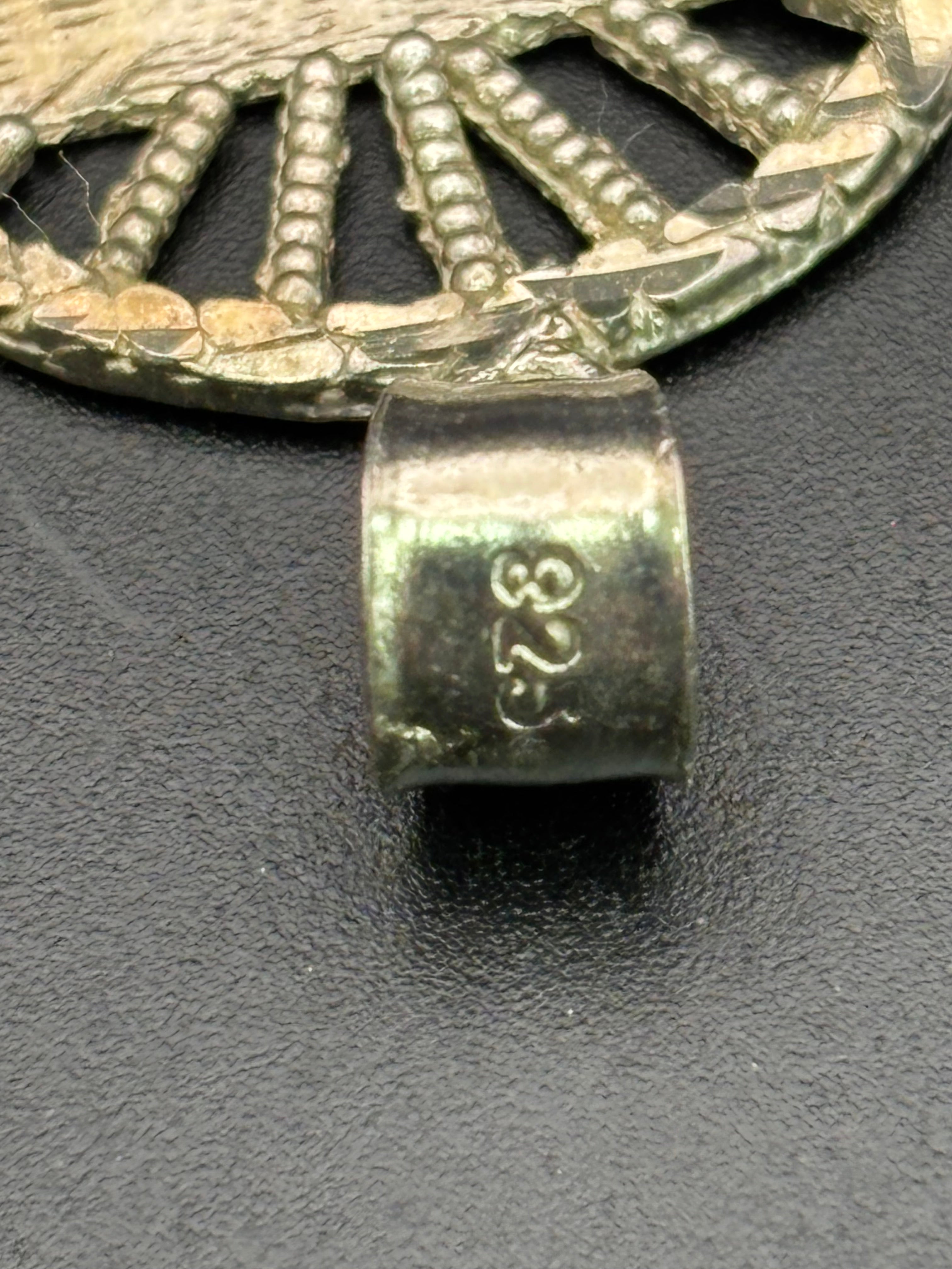 925 Silver Last Supper Pendant