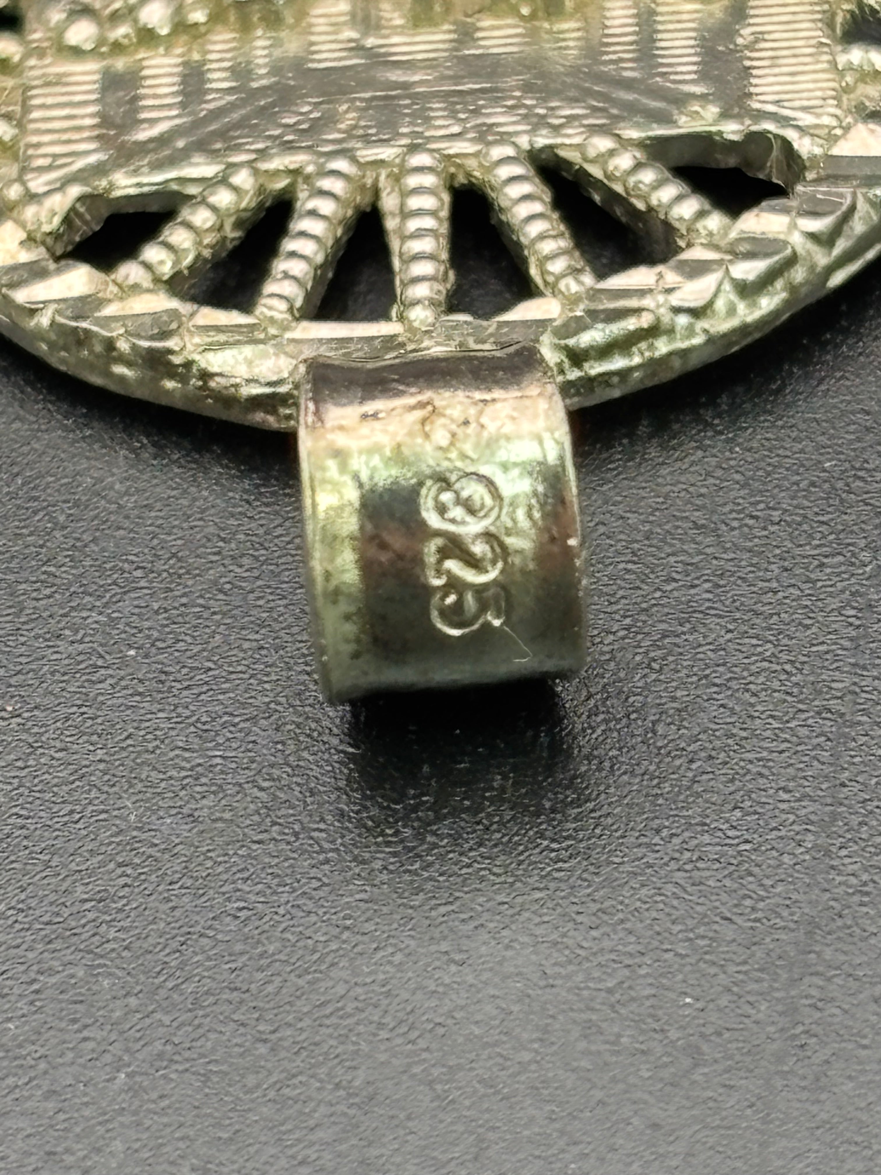 925 Silver Last Supper Pendant