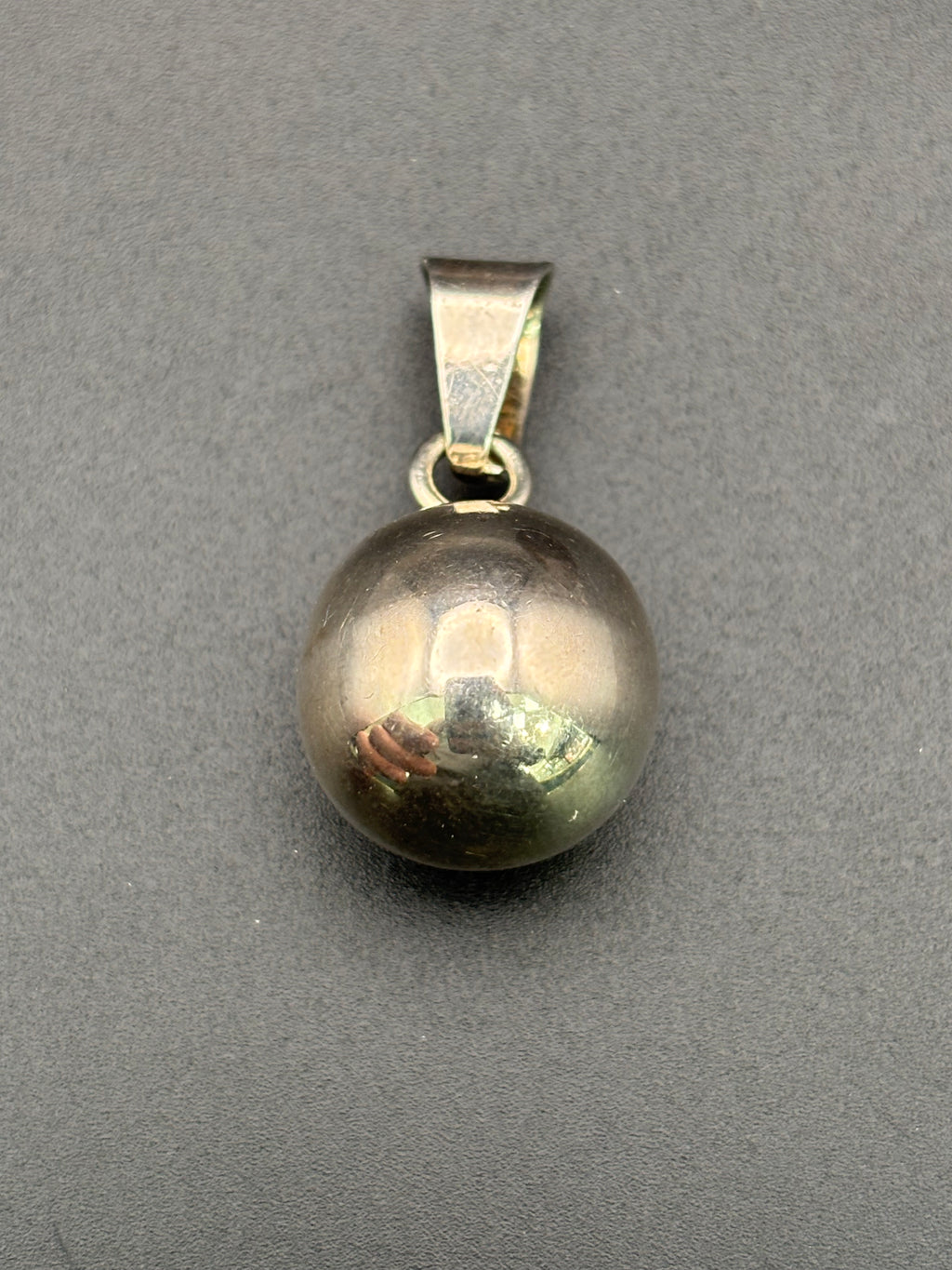 925 Silver Ball Spere Pendant