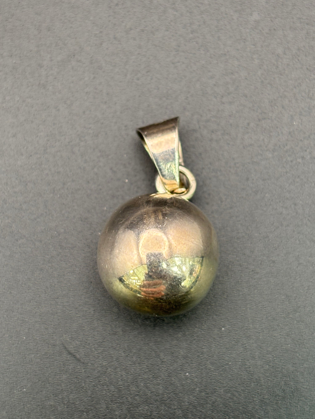925 Silver Ball Spere Pendant