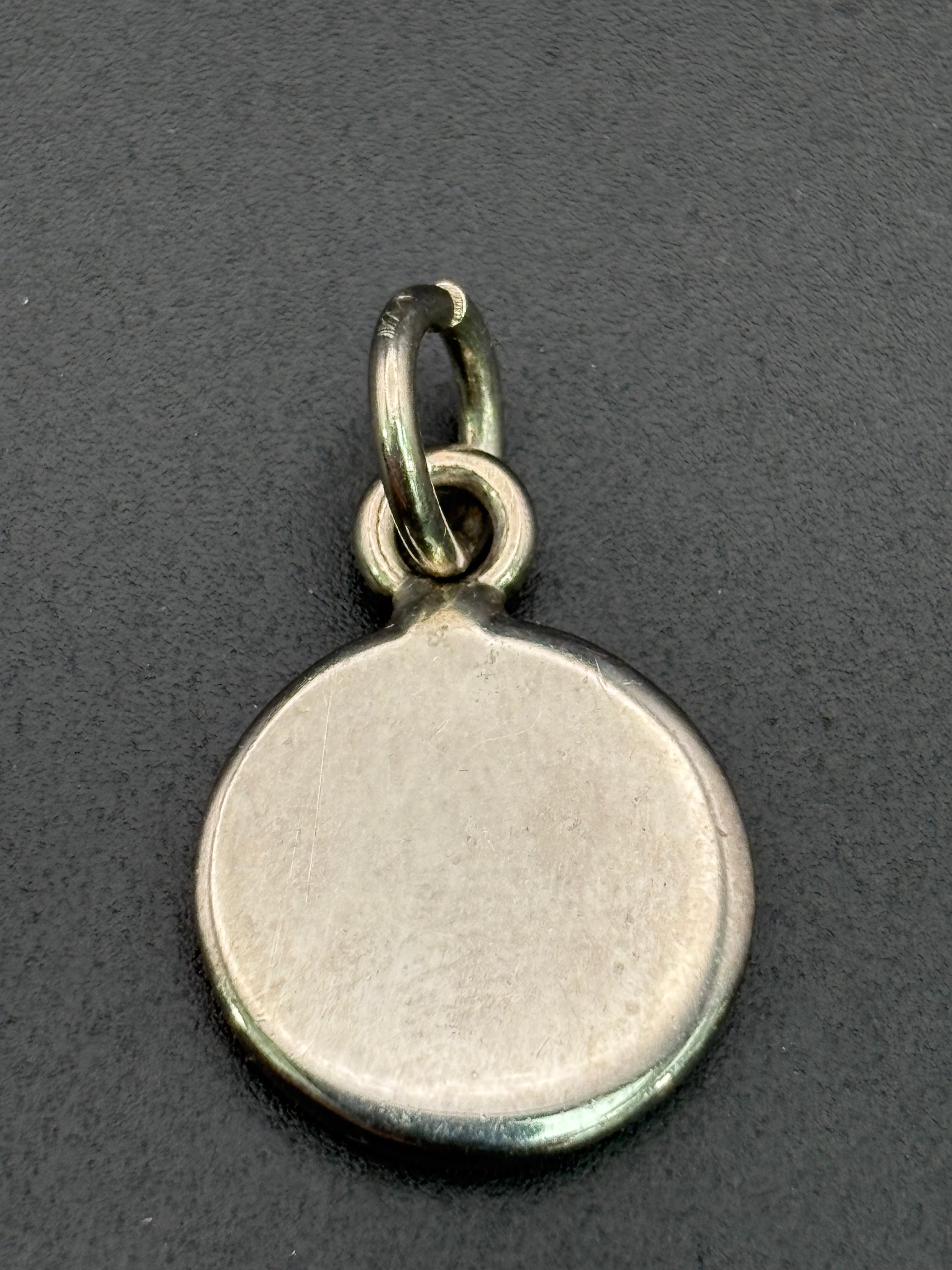 925 Silver Ball Circle Pendant