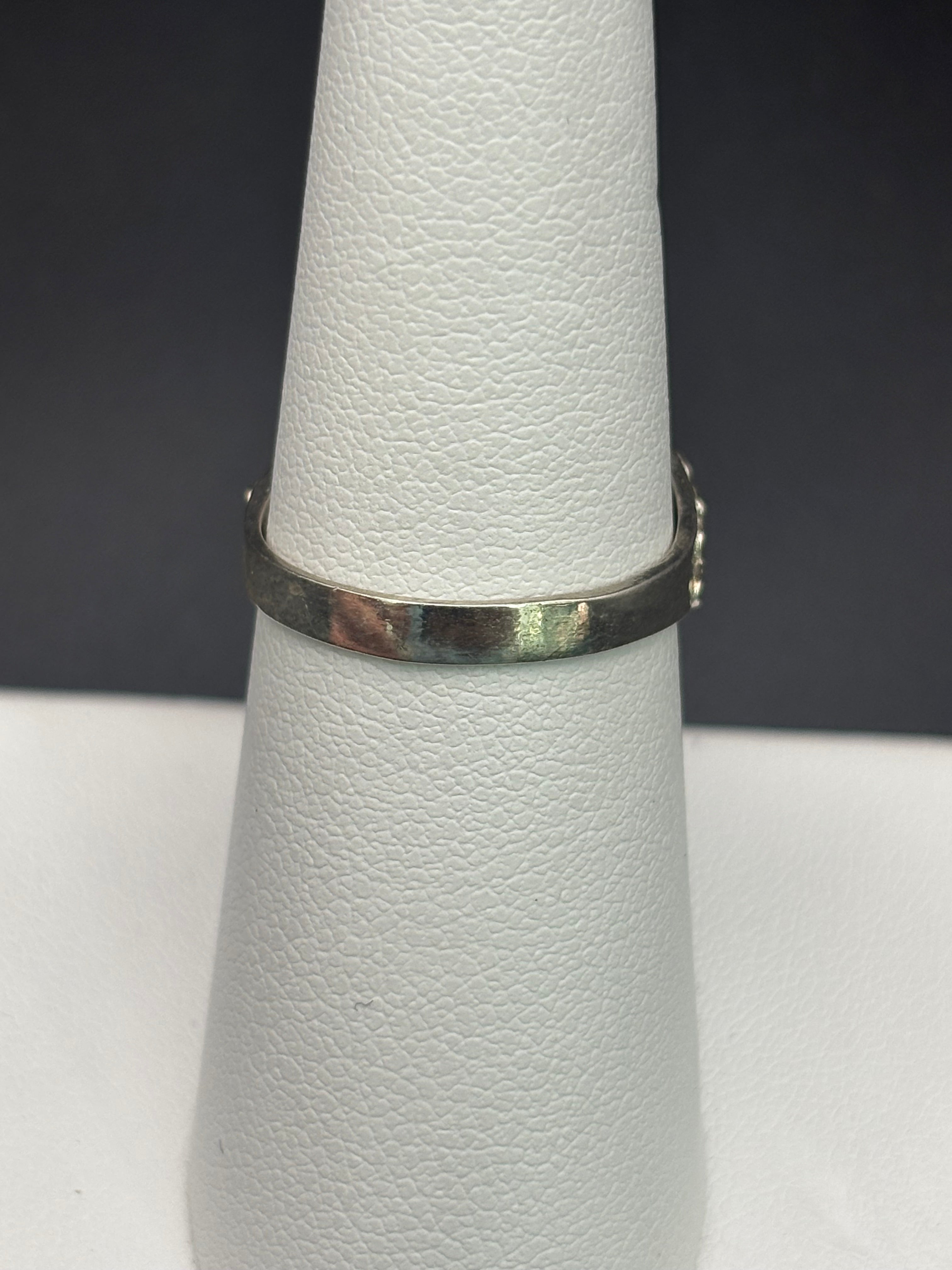 925 Silver Nugget Ring LA