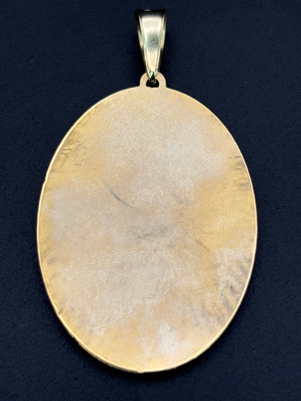 14k Solid Gold Pendant Jesus Christ Heart