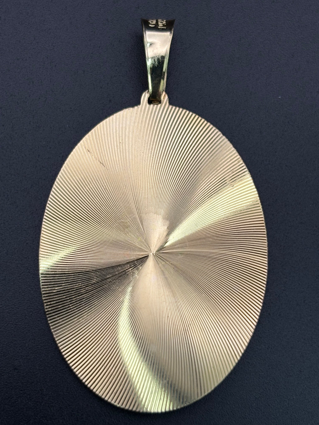14k Solid Gold Pendant Jesus Christ Cross