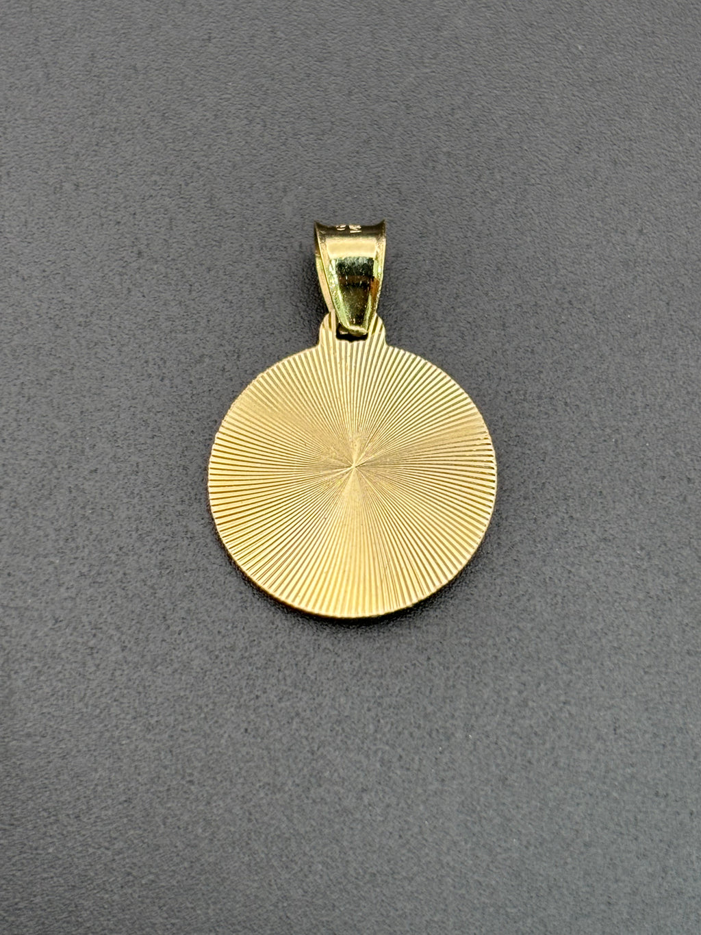 14k Solid Gold Pendant Jesus Christ Cross
