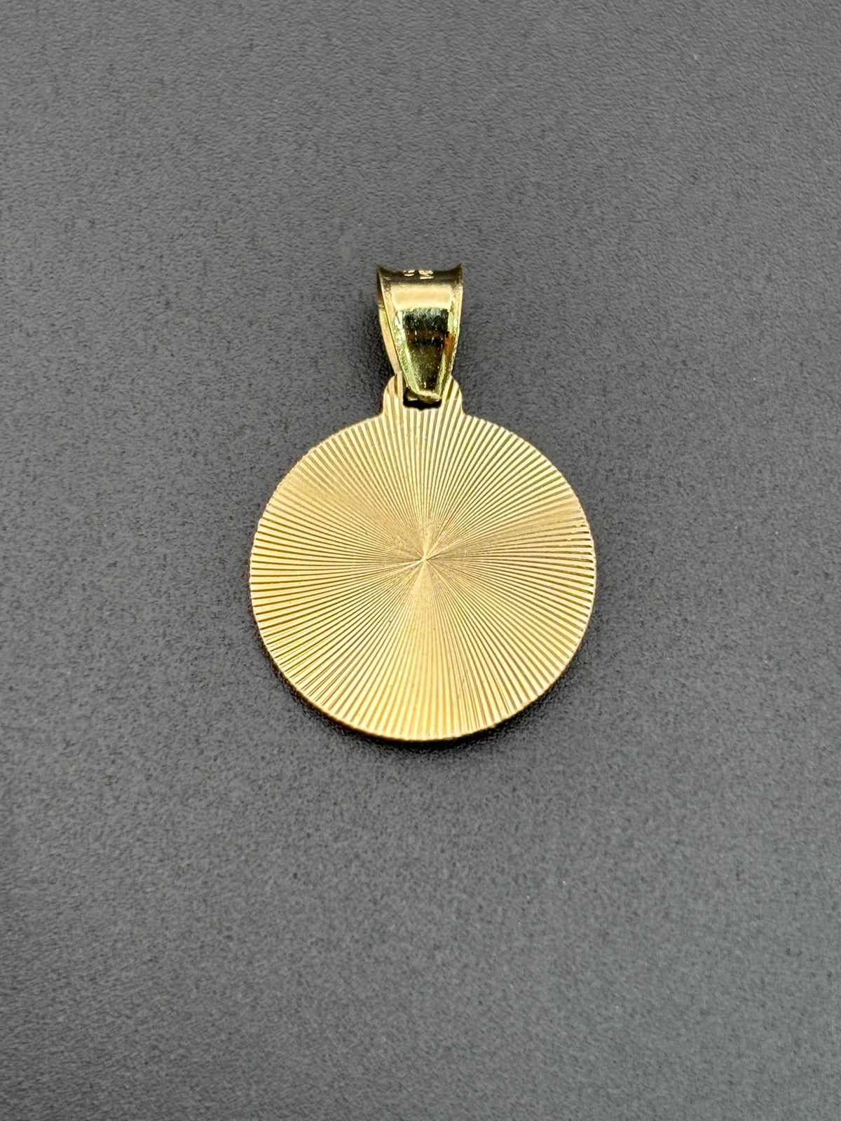 14k Solid Gold Pendant Jesus Christ Cross