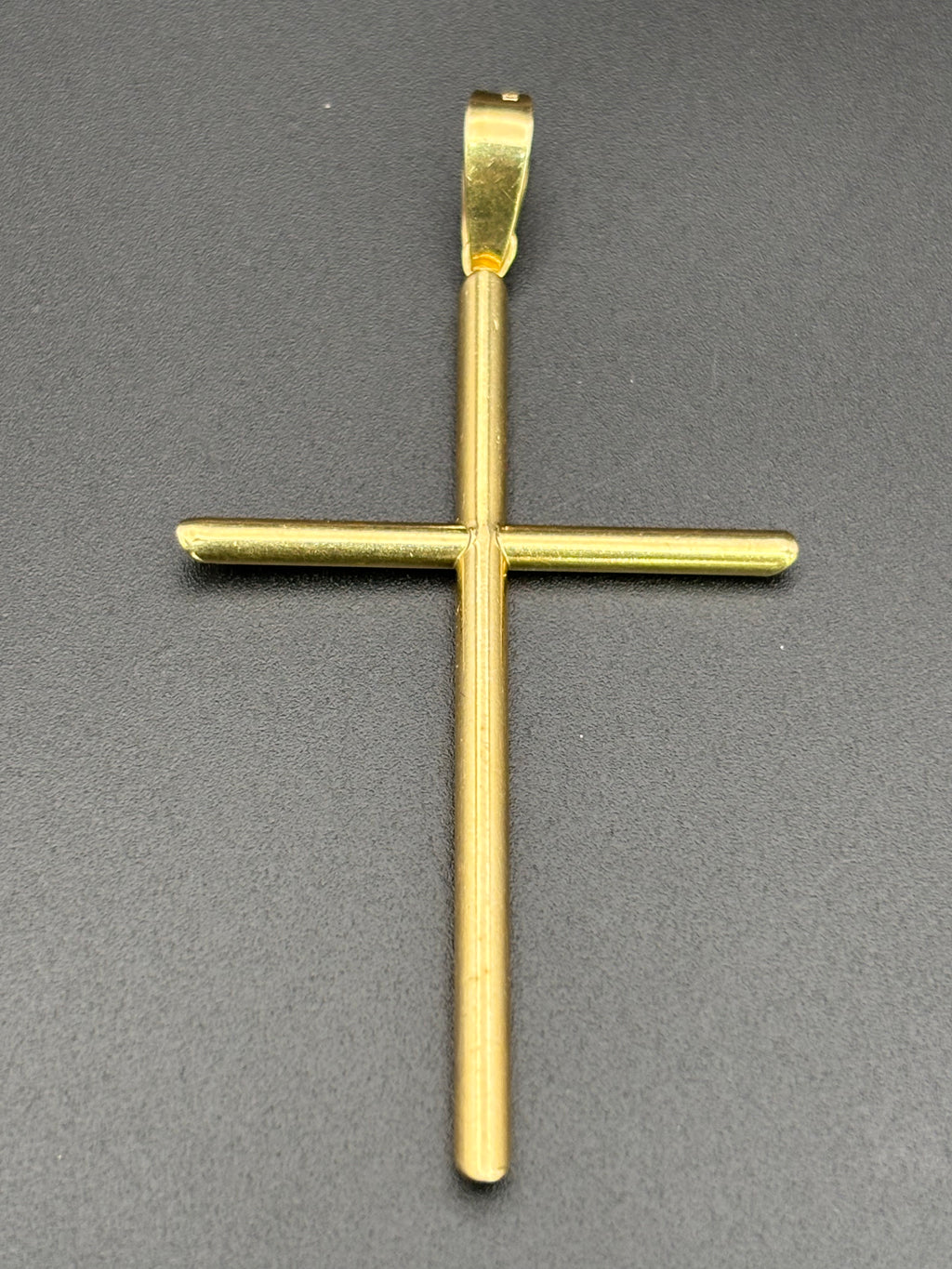 14k Solid Gold Jesus Cross Pendant