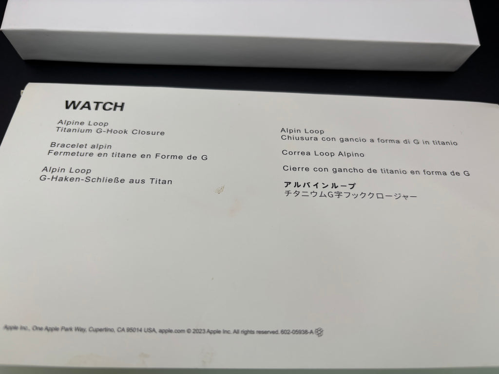 MQF93CH/A Apple Watch Ultra 49mm Titanium
