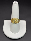 10k Solid Gold Nugget Ring
