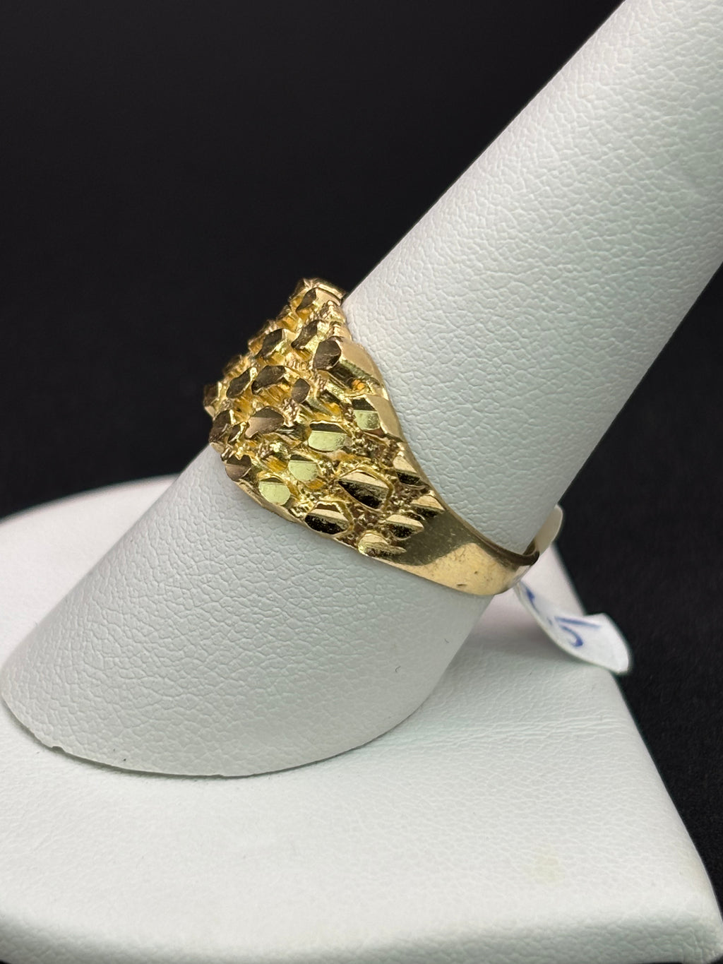 10k Solid Gold Nugget Ring