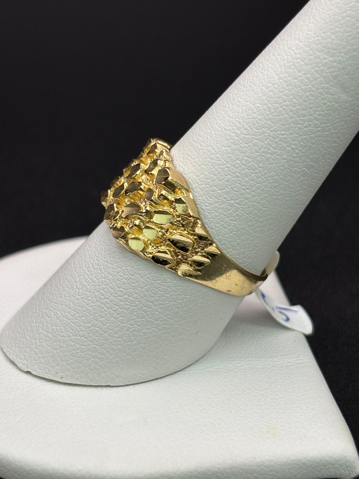 10k Solid Gold Nugget Ring