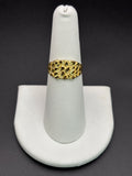 10k Solid Gold Nugget Ring