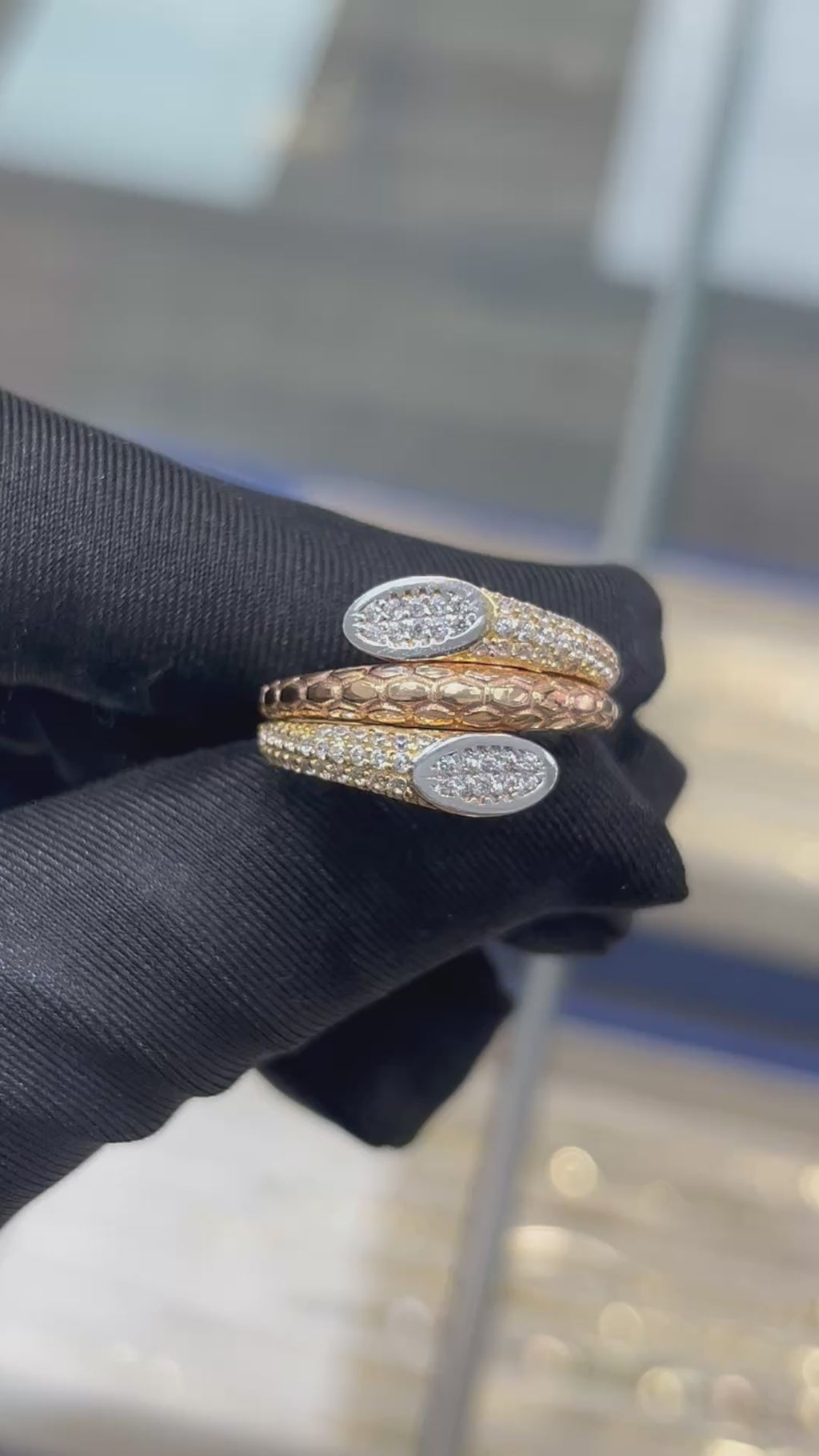 14k Gold 2-Tone Ring